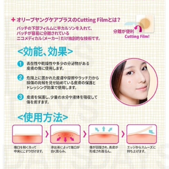 ニキビパッチ コスメ/美容のスキンケア/基礎化粧品(パック/フェイスマスク)の商品写真