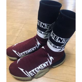 バレンシアガ(Balenciaga)のレア限定定価約12万vetements metalsock ソックス スニーカー(スニーカー)