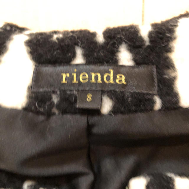 rienda(リエンダ)のリエンダ  モノトーンコート レディースのジャケット/アウター(ロングコート)の商品写真