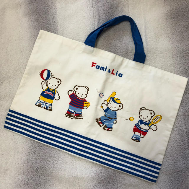 familiar(ファミリア)のほぼ新品♡ファミリア  レッスンバッグ 男の子！ キッズ/ベビー/マタニティのこども用バッグ(レッスンバッグ)の商品写真