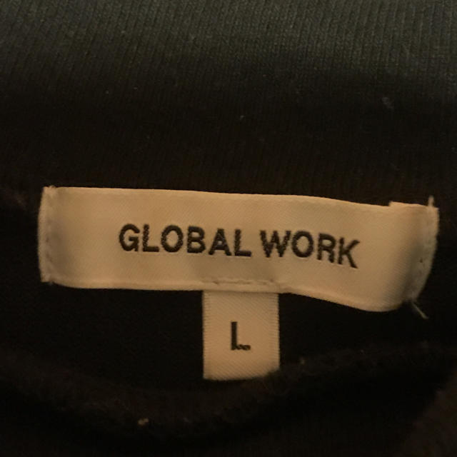 GLOBAL WORK(グローバルワーク)のカットソー（黒） レディースのトップス(カットソー(長袖/七分))の商品写真