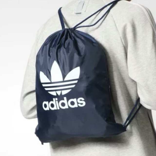 adidas(アディダス)の【新品・未使用】adidas アディダス オリジナルス ジムバック ネイビー メンズのバッグ(バッグパック/リュック)の商品写真