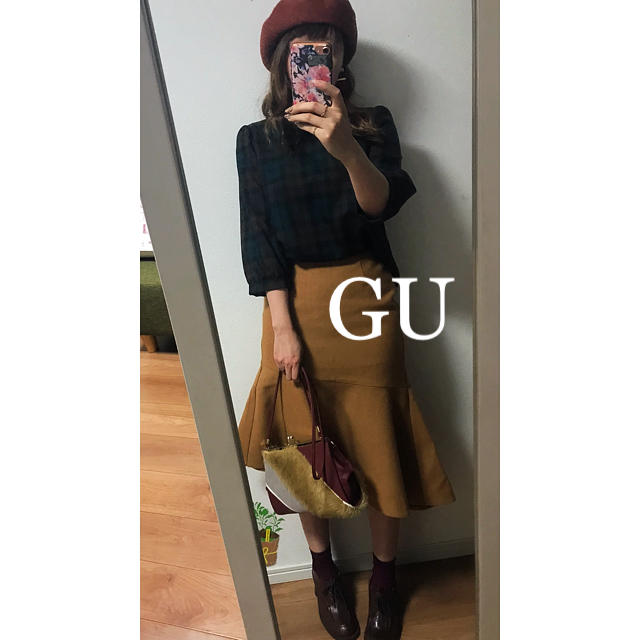 GU(ジーユー)のタグ付き・新品☆GU☆ジーユー  マーメイドスカート レディースのスカート(ロングスカート)の商品写真