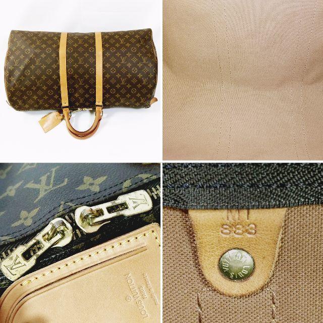 LOUIS VUITTON(ルイヴィトン)の【元:Shop店員様専用】ルイヴィトン（モノグラム）キーポル55　男女兼用 レディースのバッグ(ボストンバッグ)の商品写真