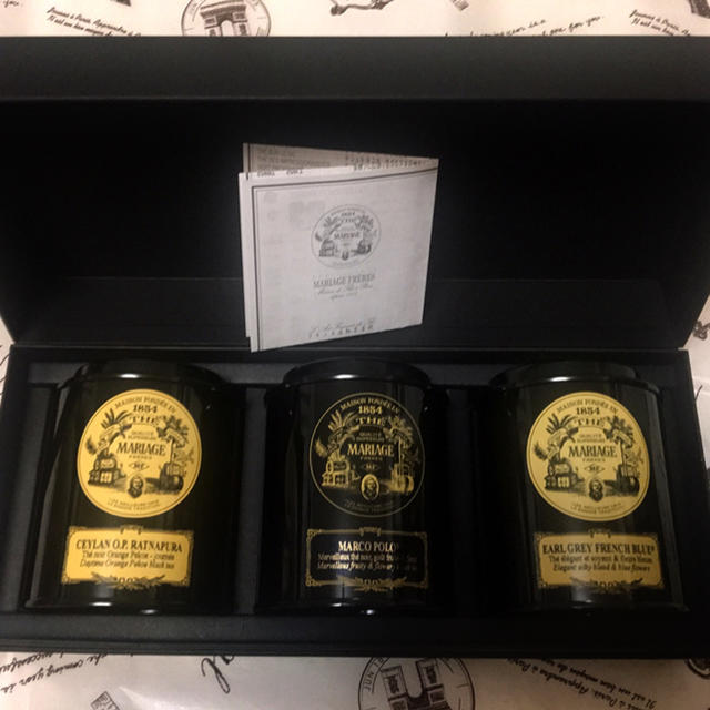 ♡MARIAGE FRERES　マリアージュフレール　紅茶3銘柄の贈り物 ♡ 食品/飲料/酒の飲料(茶)の商品写真