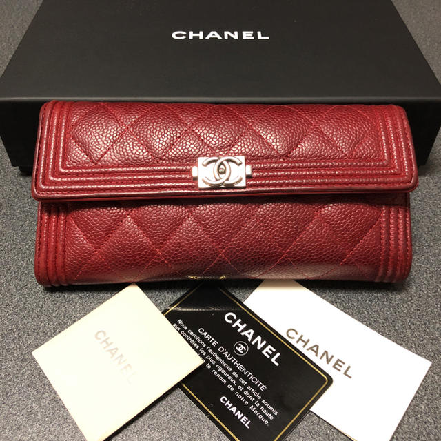 CHANEL(シャネル)のCHANEL   ボーイシャネル  長財布 レディースのファッション小物(財布)の商品写真