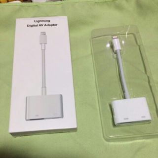 アイフォーン(iPhone)のHDMI 変換　iPhone用(映像用ケーブル)