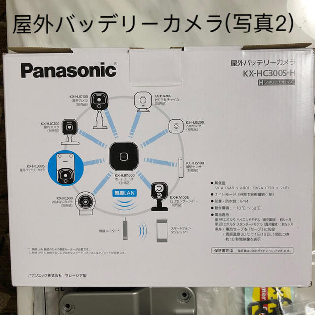 Panasonic(パナソニック)のパナソニック ホームユニットワークシステム(防犯カメラ) スマホ/家電/カメラのスマホ/家電/カメラ その他(防犯カメラ)の商品写真