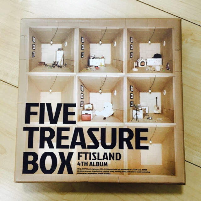 FTISLAND(エフティーアイランド)のFTISLAND FIVE TREASURE BOX "最終値下げ" エンタメ/ホビーのCD(K-POP/アジア)の商品写真