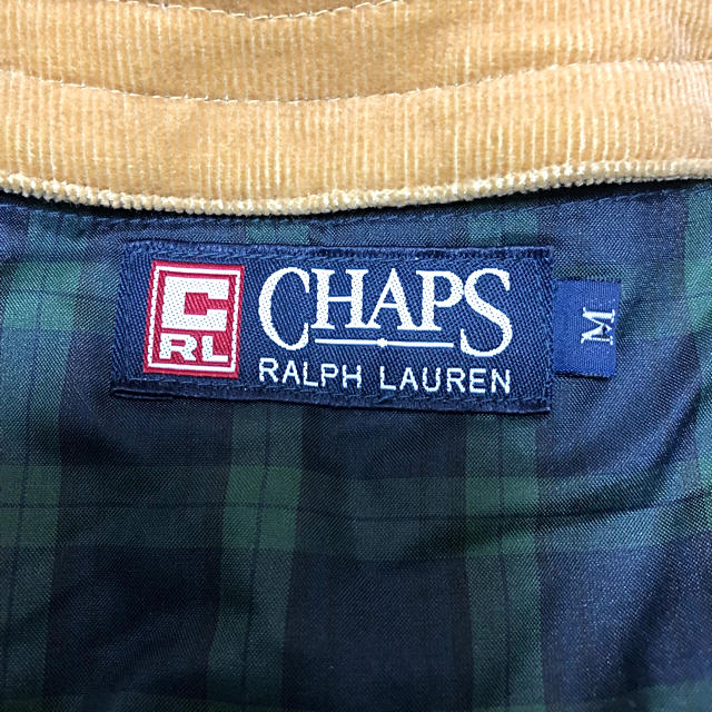 CHAPS(チャップス)の古着 CHAPS チャップス コーデュロイ ジャケット ハーフコート M メンズのジャケット/アウター(テーラードジャケット)の商品写真