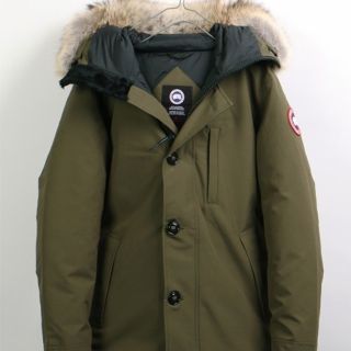 カナダグース(CANADA GOOSE)のカナダグース ジャスパー カーキ Mサイズ 新品未使用(ダウンジャケット)