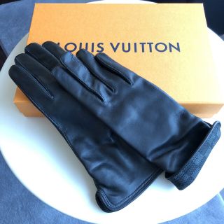 ルイヴィトン(LOUIS VUITTON)の【未使用】LOUIS VUITTON  ルイ ヴィトン レザー 手袋  ダミエ(手袋)