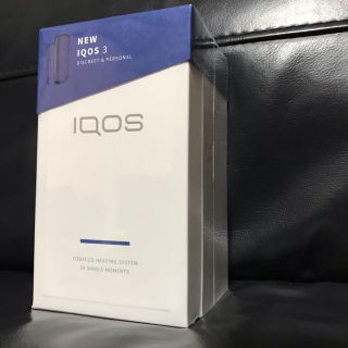 アイコス(IQOS)の誠心誠意1003%オヤジ様専用アイコス3 ステラブルー 製品登録解除済(タバコグッズ)