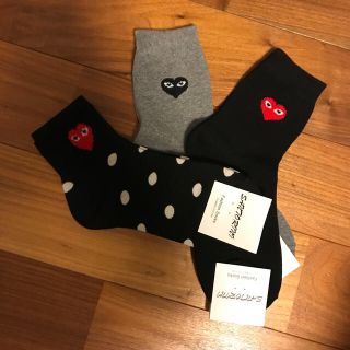 コムデギャルソン(COMME des GARCONS)の新品 コムデギャルソン風 靴下 セット インスタ映え(ソックス)