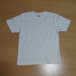 ヘインズ(Hanes)のHanes 白Tシャツ (メンズXS)(Tシャツ/カットソー(半袖/袖なし))