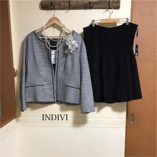 インディヴィ(INDIVI)ののんさん様専用 新品 ジャケット(スーツ)