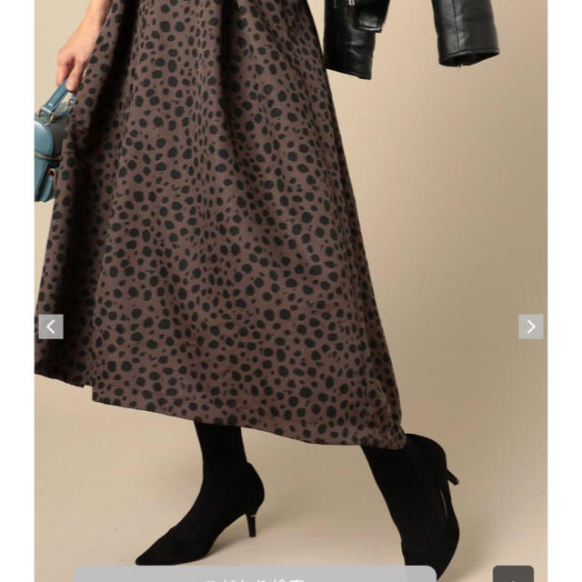 Doux archives(ドゥアルシーヴ)のレオパードスカート レディースのスカート(ロングスカート)の商品写真