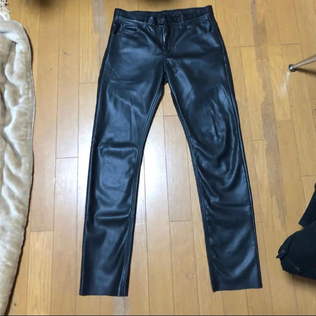 17aw n.hoolywood SLIM LEATHER PANTS その他
