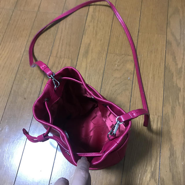 Furla(フルラ)のFURLA巾着型ショルダーバッグ ピンク  レディースのバッグ(ショルダーバッグ)の商品写真