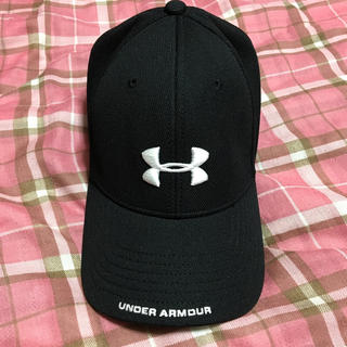 アンダーアーマー(UNDER ARMOUR)の試着のみ未使用 アンダーアーマー キャップ 帽子 ブラック 57〜61cmくらい(キャップ)