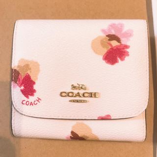 コーチ(COACH)の【新品送料こみ】本日限りタイムセール！COACH♡フラワープリント財布(財布)