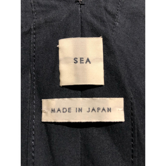 SEA(シー)のかものはし様専用 Sea rie タイプライターオーバードレス レディースのワンピース(ロングワンピース/マキシワンピース)の商品写真