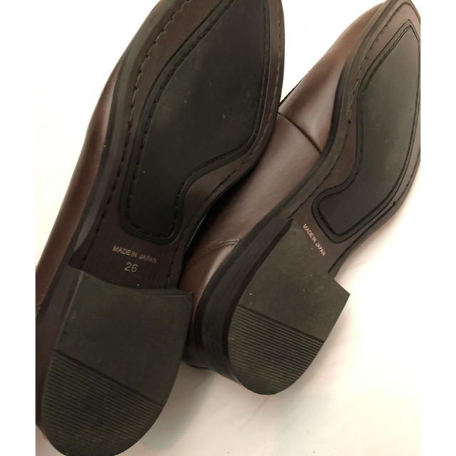 SELECT(セレクト)の一度のみ使用  本革 スーツセレクト  ビジネス ドレスシューズ ダークブラウン メンズの靴/シューズ(ドレス/ビジネス)の商品写真