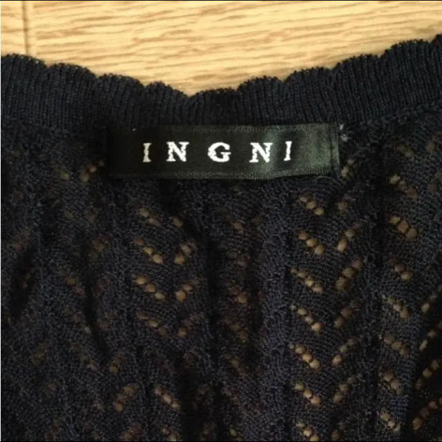 INGNI(イング)のINGNI レース カーディガン レディースのトップス(カーディガン)の商品写真