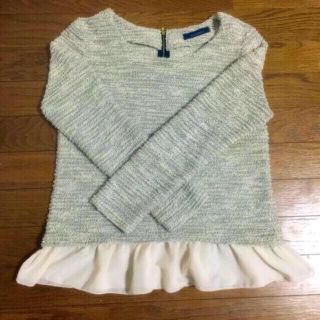 ページボーイ(PAGEBOY)のPAGEBOY♡裾シフォントップス♡(Tシャツ(長袖/七分))