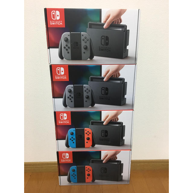 Nintendo Switch - ブート 新品未使用 納品書付 ニンテンドースイッチ 4台