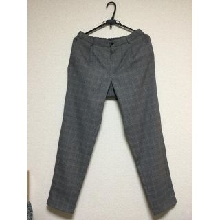 ユナイテッドアローズグリーンレーベルリラクシング(UNITED ARROWS green label relaxing)の【美品】チェック柄 スーツパンツ 大幅値下げ 4000→2000(スラックス/スーツパンツ)