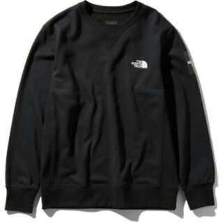 ザノースフェイス(THE NORTH FACE)のノースフェイス スクエアロゴクルー NT11954 L 黒 K 2019春夏(スウェット)