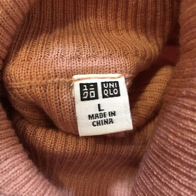 UNIQLO(ユニクロ)のユニクロ タートルネック L レディースのトップス(ニット/セーター)の商品写真