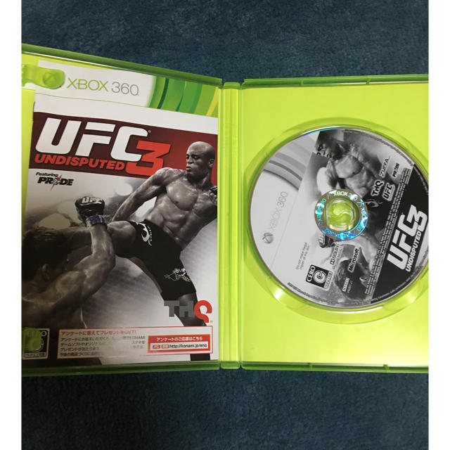 Xbox360(エックスボックス360)の【Xbox 360】UFC3ゲームソフト エンタメ/ホビーのゲームソフト/ゲーム機本体(家庭用ゲームソフト)の商品写真