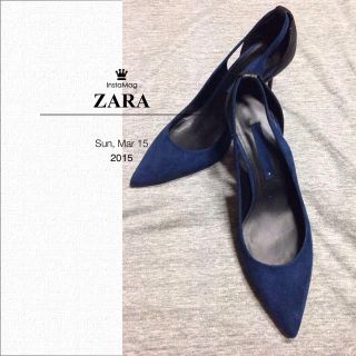 ザラ(ZARA)のZARA 切替パンプス(ハイヒール/パンプス)