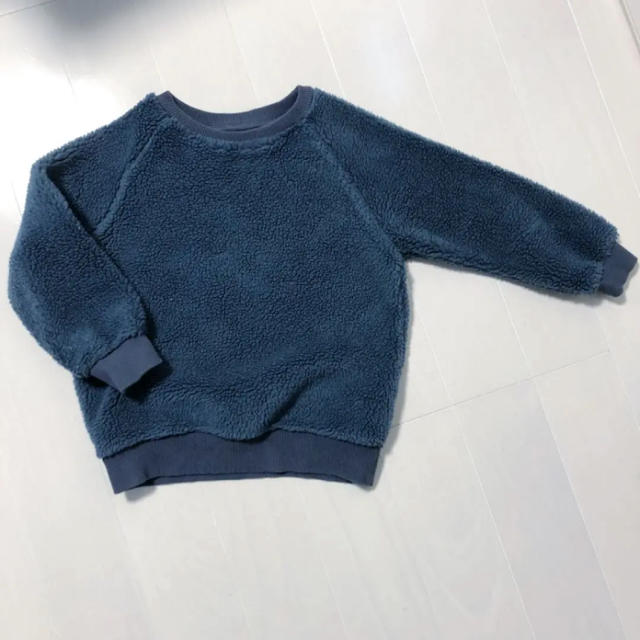 ZARA(ザラ)のZARA フリース トレーナー 116cm キッズ/ベビー/マタニティのキッズ服男の子用(90cm~)(ニット)の商品写真