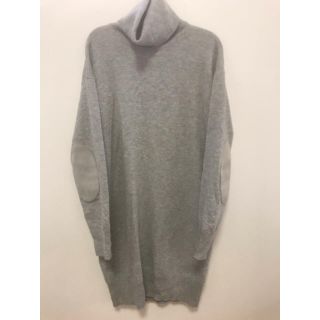 マルタンマルジェラ(Maison Martin Margiela)の17AW MaisonMargiela タートルネックエルボーパッチニット (ニット/セーター)