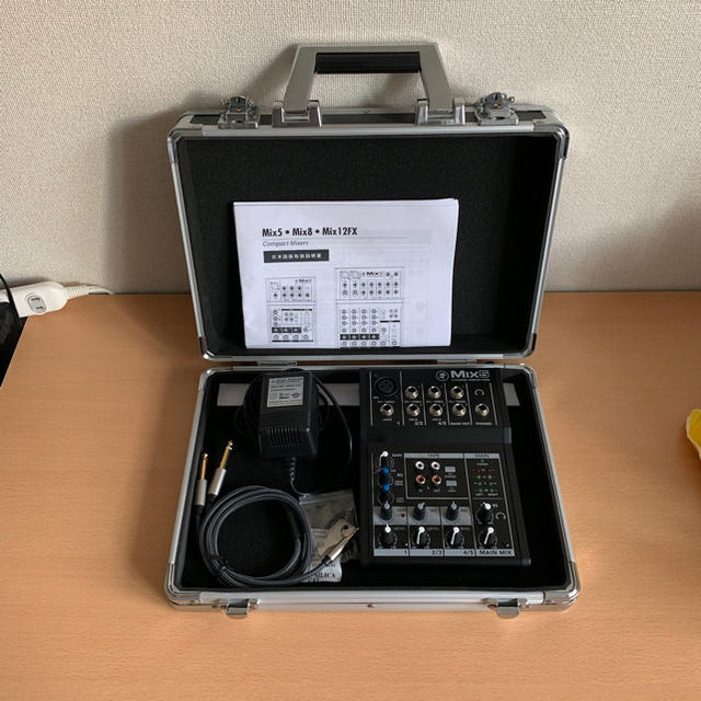 MACKIE MIX5 + EC-40 楽器のレコーディング/PA機器(ミキサー)の商品写真