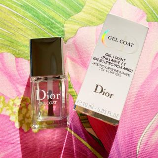 クリスチャンディオール(Christian Dior)のDior ディオール ジェルコート 速乾性 トップコート(ネイルトップコート/ベースコート)