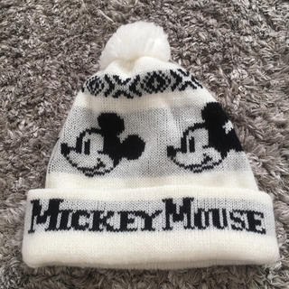 ミッキーマウス(ミッキーマウス)のミッキー ♡Mickey ニット帽 帽子(ニット帽/ビーニー)