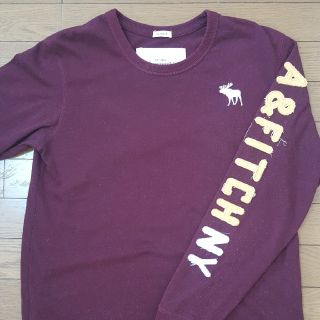 アバクロンビーアンドフィッチ(Abercrombie&Fitch)のアバクロンビー&フィッチロンT  XL(Tシャツ/カットソー(七分/長袖))