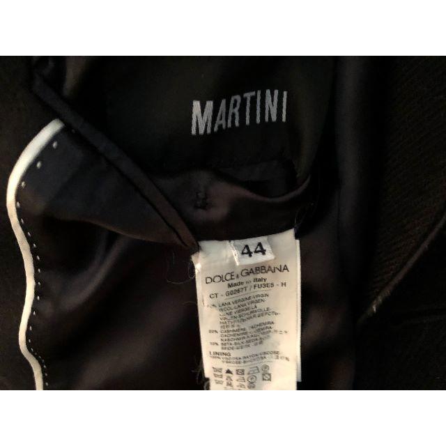 希少44!ドルチェ&ガッバーナ”MARTINI”カシミヤ混コート黒 希少44!ドルチェ&ガッバーナ”MARTINI”カシミヤ混コート黒