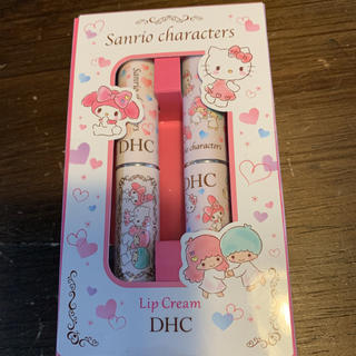 ディーエイチシー(DHC)のDHC 薬用リップクリーム サンリオ 2本セット(リップケア/リップクリーム)