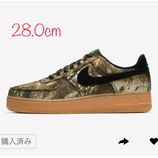 ナイキ(NIKE)の【国内正規品】エア フォース 1 ロー リアルツリー NIKE Realtree(スニーカー)