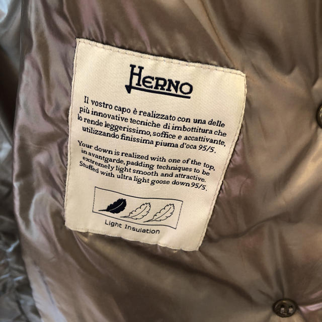 HERNO(ヘルノ)のヘルノ 軽量ダウン HERNO レディースのジャケット/アウター(ダウンコート)の商品写真