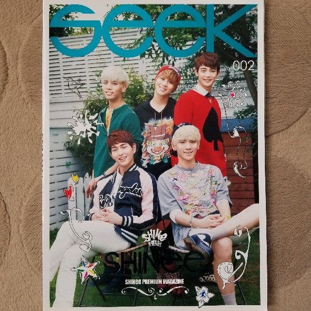 SHINee(シャイニー)のSHINee Seek vol.2 エンタメ/ホビーの雑誌(アート/エンタメ/ホビー)の商品写真