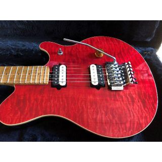 Musicman EVH Signature ヴァンヘイレン　カッコいい赤(エレキギター)