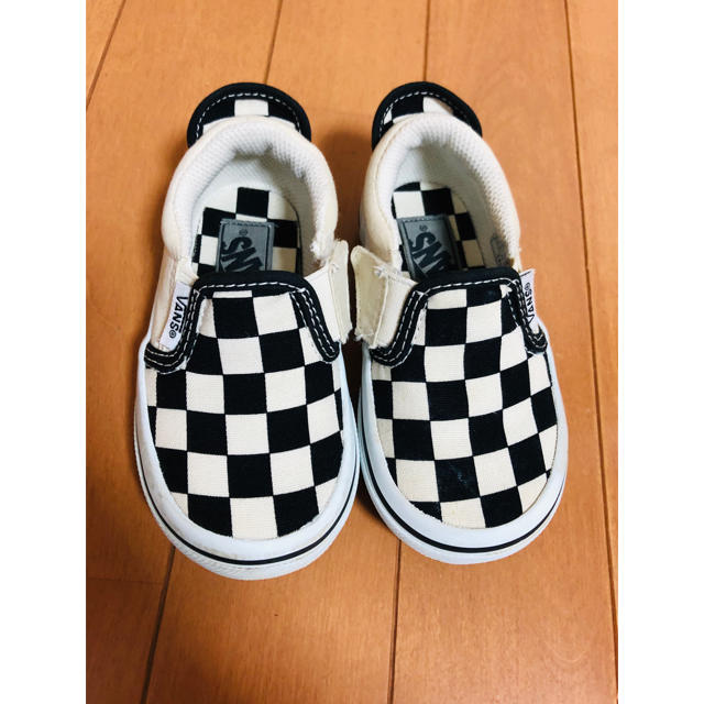 VANS(ヴァンズ)のVANS スリッポン チェッカー 14cm キッズ/ベビー/マタニティのベビー靴/シューズ(~14cm)(スリッポン)の商品写真