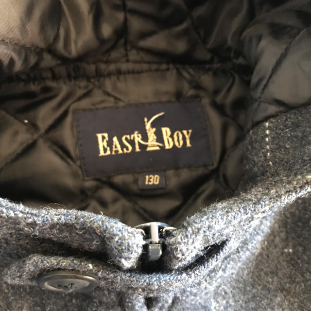 EASTBOY(イーストボーイ)のねんりんや様専用！イーストボーイおしゃれなキルティングジャケットコート130美品 キッズ/ベビー/マタニティのキッズ服男の子用(90cm~)(ジャケット/上着)の商品写真