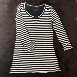 ローリーズファーム(LOWRYS FARM)のLOWRYS FARM  ローリーズファーム ボーダー 長袖 Tシャツ サイズL(Tシャツ(長袖/七分))